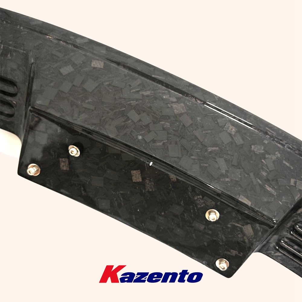 Kazento For Ford Musatang 2015-2018 RST5 Style Forged Carbon Rear Trunk Spoiler Wing Lip Kazento Carbon Parts 车身侧板 MUST1518-RS-T5-FCF