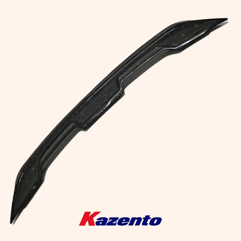 Kazento For Ford Musatang 2015-2018 RST5 Style Forged Carbon Rear Trunk Spoiler Wing Lip Kazento Carbon Parts 车身侧板 MUST1518-RS-T5-FCF