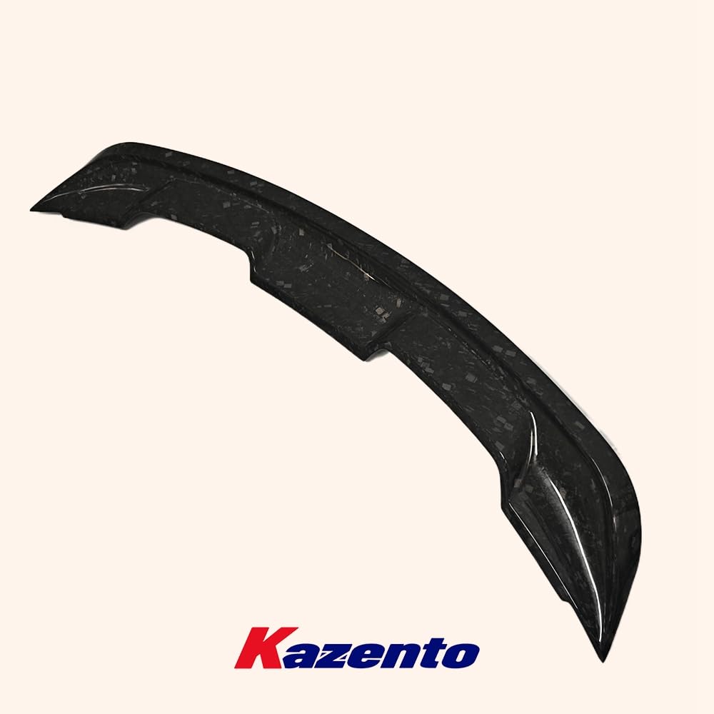 Kazento For Ford Musatang 2015-2018 RST5 Style Forged Carbon Rear Trunk Spoiler Wing Lip Kazento Carbon Parts 车身侧板 MUST1518-RS-T5-FCF