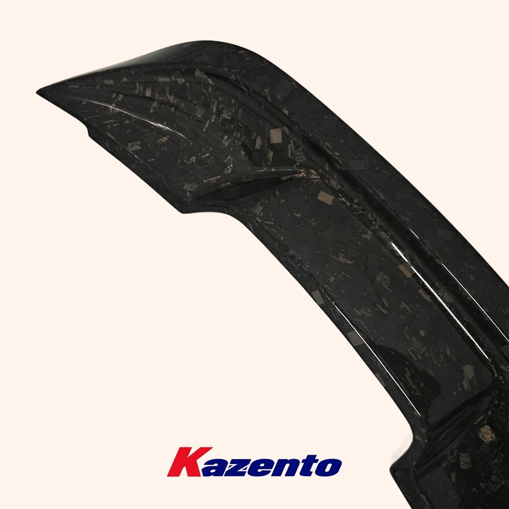 Kazento For Ford Musatang 2015-2018 RST5 Style Forged Carbon Rear Trunk Spoiler Wing Lip Kazento Carbon Parts 车身侧板 MUST1518-RS-T5-FCF