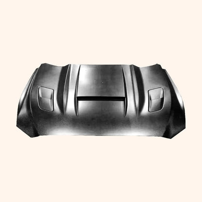 Kazento For Ford Mustang 2 Door 2015-17 Carbon KZ Style Front Vented Cooling Hood Bonnet Kazento Carbon Parts 引擎盖 MUST1517-HOOD-KZ-CF