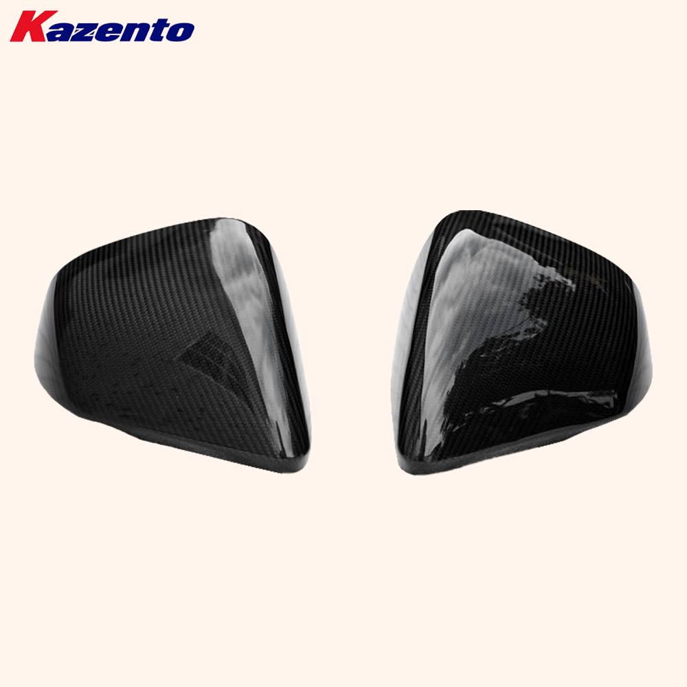 Kazento For Ford Mustang 2 Door 2015-17 Carbon OE Style Side Rear View Mirror Cover
