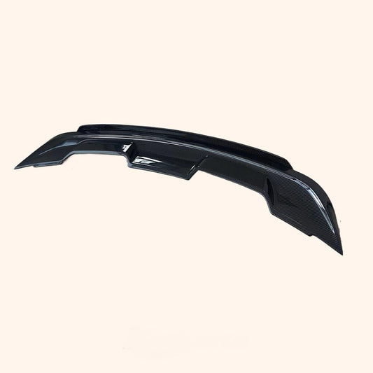 Kazento For Ford Mustang 2015-2018 HT Style Carbon Rear Trunk Spoiler Lip Wing 2pcs Kazento Carbon Parts 车身侧板 MUST1518-RS-HT2-CF