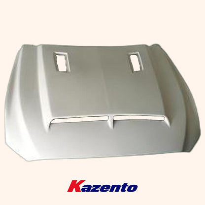 Kazento For Ford Mustang GT500 2015-2018 KZ Style FRP Unpaint Front Bumper Hood Bonnet Kazento Carbon Parts 引擎盖 MUST1517-HOOD-YH-FRP