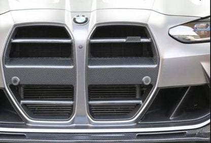 Kazento For G80 M3 G82 G83 M4 ST Style 20-22 Dry Carbon Fiber Front Bumper Grille