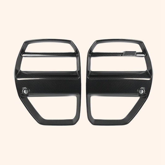 Kazento For G80 M3 G82 G83 M4 VT Style 20-22 Dry Carbon Fiber Front Bumper Grille Kazento Carbon Parts 车身侧板 G82M4-FG-V-DCF
