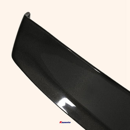 Kazento For GR86 BRZ FL5 CIVIC MX5 WRX IMPREZA KZ Style Carbon Fiber Rear Trunk Spoiler Kazento Carbon Parts 车身侧板 UNIVER-RS-KZA-CF-A