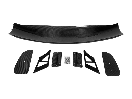 Kazento For GR86 BRZ ZD8 2023+ Carbon Fiber For Toyota  AP Style Rear Trunk Spoiler Wing Kazento Carbon Parts 车身侧板 Carbon Fiber GR86-RS-AP-GT-CF