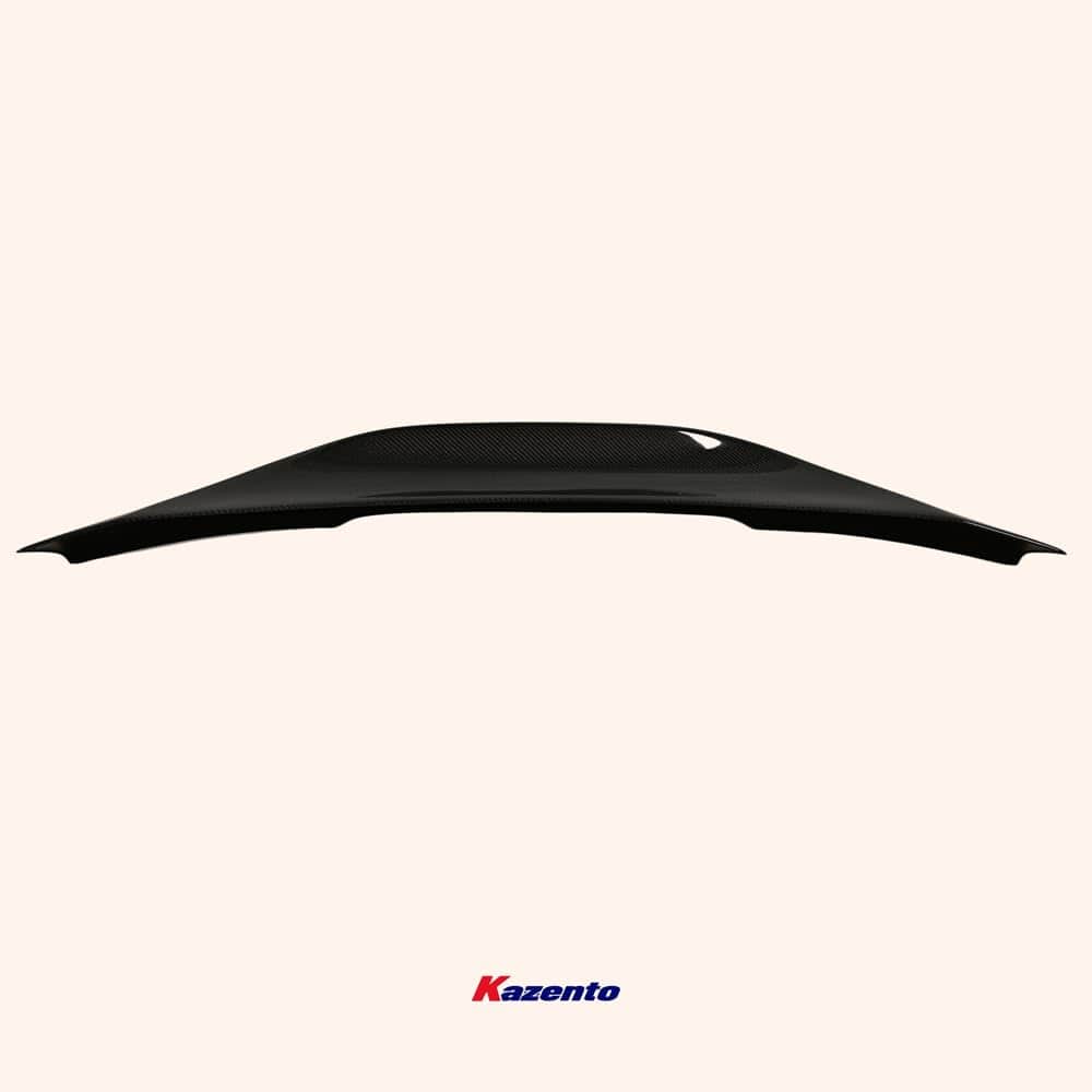 Kazento For GT86 13-20 BRZ LEG Style Carbon Fiber For Toyota Rear Trunk Bumper Spoiler Wing