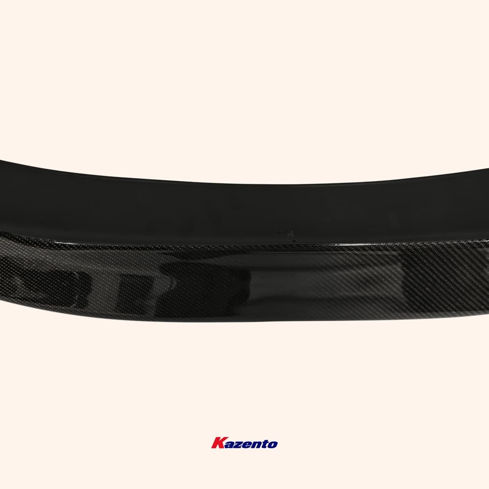 Kazento For GT86 13-20 BRZ LEG Style Carbon Fiber For Toyota Rear Trunk Bumper Spoiler Wing