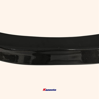Kazento For GT86 13-20 BRZ LEG Style Carbon Fiber For Toyota Rear Trunk Bumper Spoiler Wing