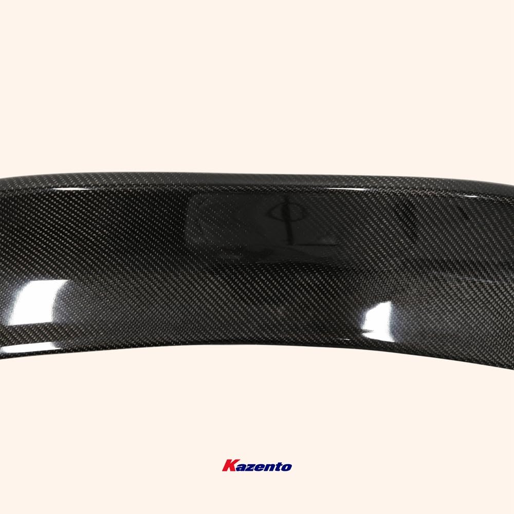 Kazento For GT86 13-20 BRZ LEG Style Carbon Fiber For Toyota Rear Trunk Bumper Spoiler Wing
