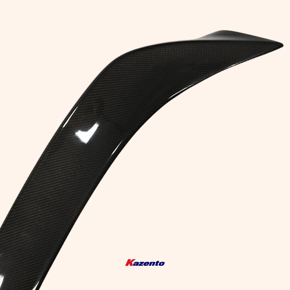 Kazento For GT86 13-20 BRZ TRD-Style For Toyota Carbon Fiber Rear Trunk Bumper Spoiler Wing Kazento Carbon Parts 车身侧板 GT86-RS-TD-CF