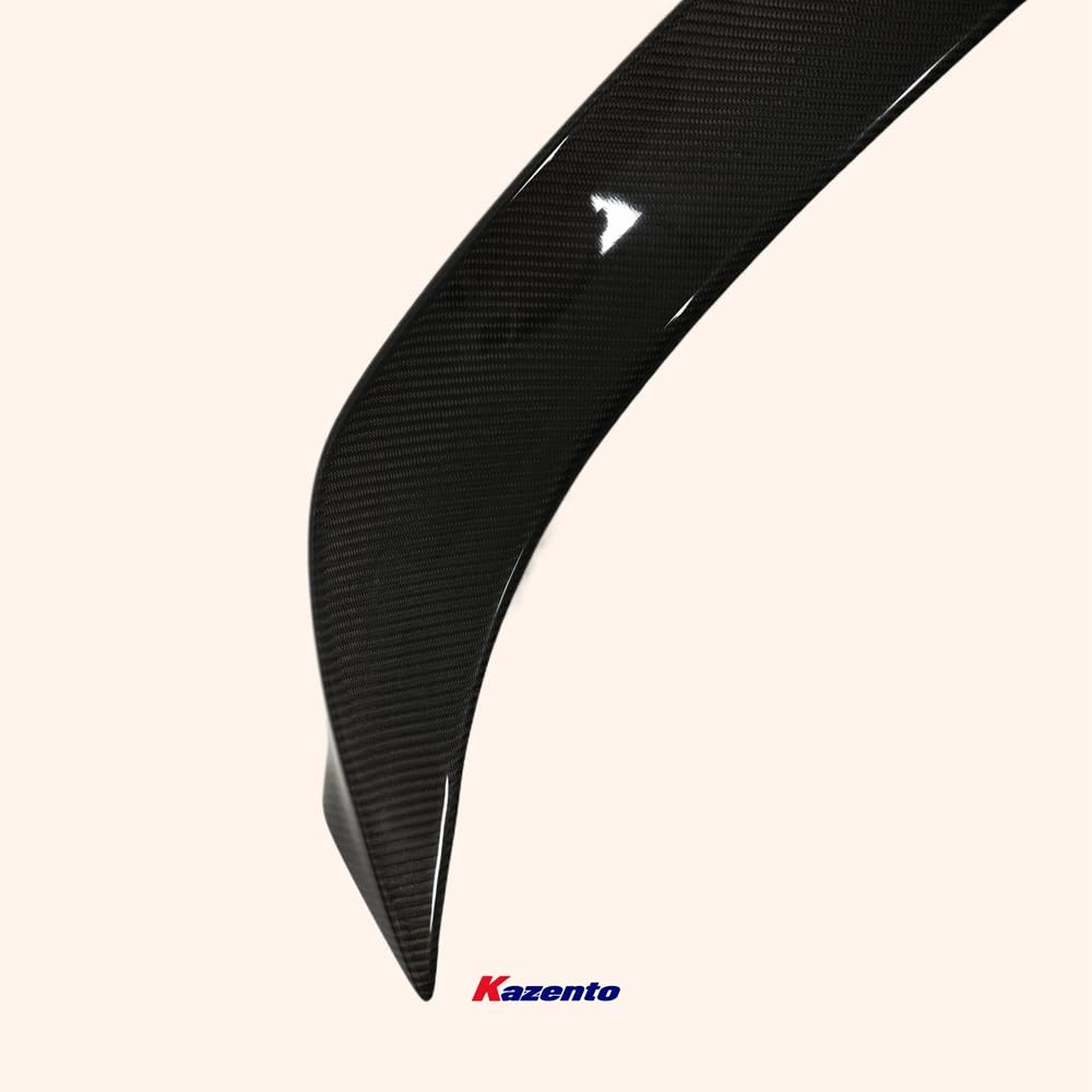 Kazento For GT86 13-20 BRZ TRD-Style For Toyota Carbon Fiber Rear Trunk Bumper Spoiler Wing Kazento Carbon Parts 车身侧板 GT86-RS-TD-CF