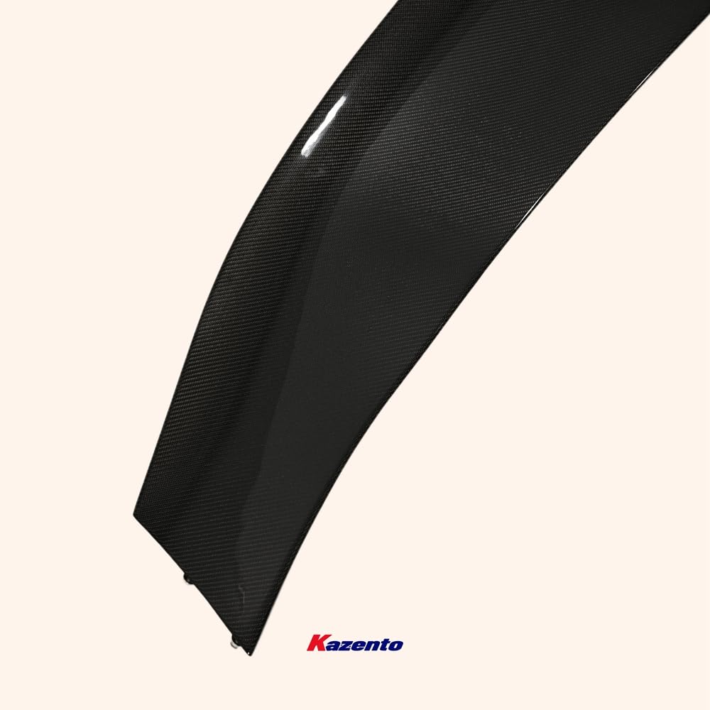 Kazento For GTR R35 2008-2016 For Nissan Carbon Fiber Rear A Style Bumper Trunk GT Spoiler Kazento Carbon Parts 车身侧板 R35-RS-AP-CF