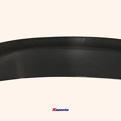 Kazento For GTR R35 2008-2016 For Nissan Carbon Fiber Rear A Style Bumper Trunk GT Spoiler Kazento Carbon Parts 车身侧板 R35-RS-AP-CF