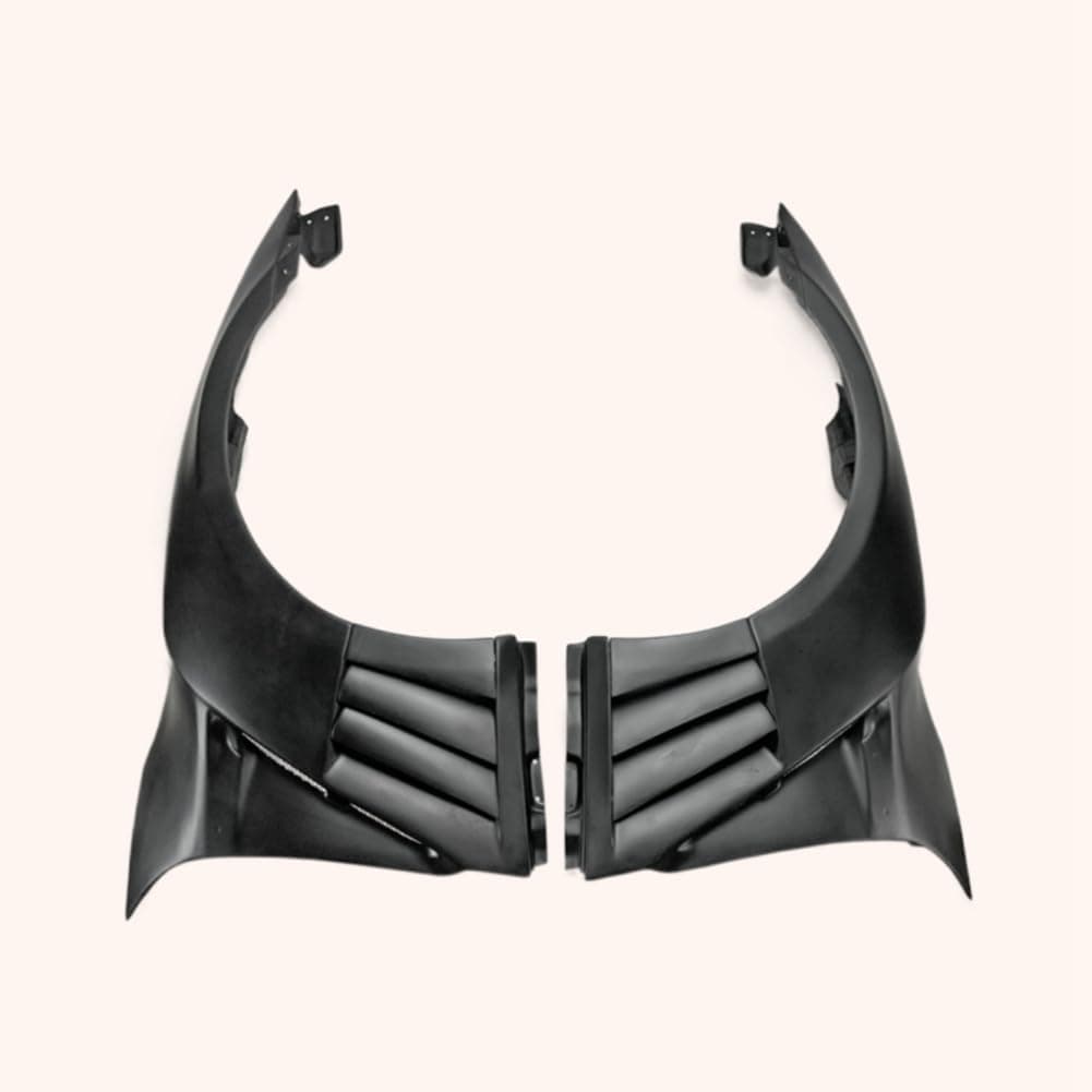 Kazento For Gtr R35 2013 For Nissan Ver Vrs Style Frp Front Fender With Louver Fin (Inc 6 Fins, Side Maker Use F51 Fuga) Fiber Glass