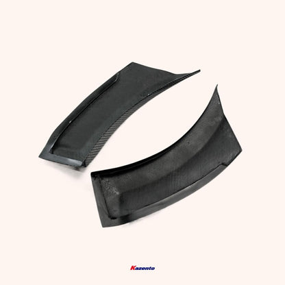 Kazento For Gtr R35 2013 Ver Vrs Style For Nissan Front Fender Extension (For Oe Early Front Bumper) Carbon Fiber Kazento Carbon Parts 车身侧板 R35-FFX-EARLY-CF