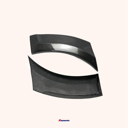 Kazento For Gtr R35 2013 Ver Vrs Style For Nissan Front Fender Extension (For Oe Early Front Bumper) Carbon Fiber Kazento Carbon Parts 车身侧板 R35-FFX-EARLY-CF