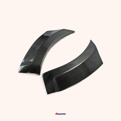 Kazento For Gtr R35 2013 Ver Vrs Style For Nissan Front Fender Extension (For Oe Early Front Bumper) Carbon Fiber Kazento Carbon Parts 车身侧板 R35-FFX-EARLY-CF