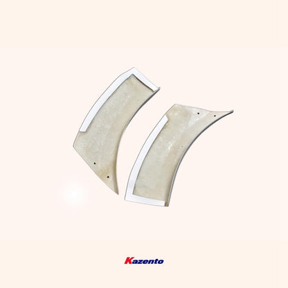 Kazento For Gtr R35 2013 Ver Vrs Style For Nissan Front Fender Extension (For Oe Early Front Bumper) Fiber Glass Kazento Carbon Parts 车身侧板 R35-FFX-EARLY-FRP