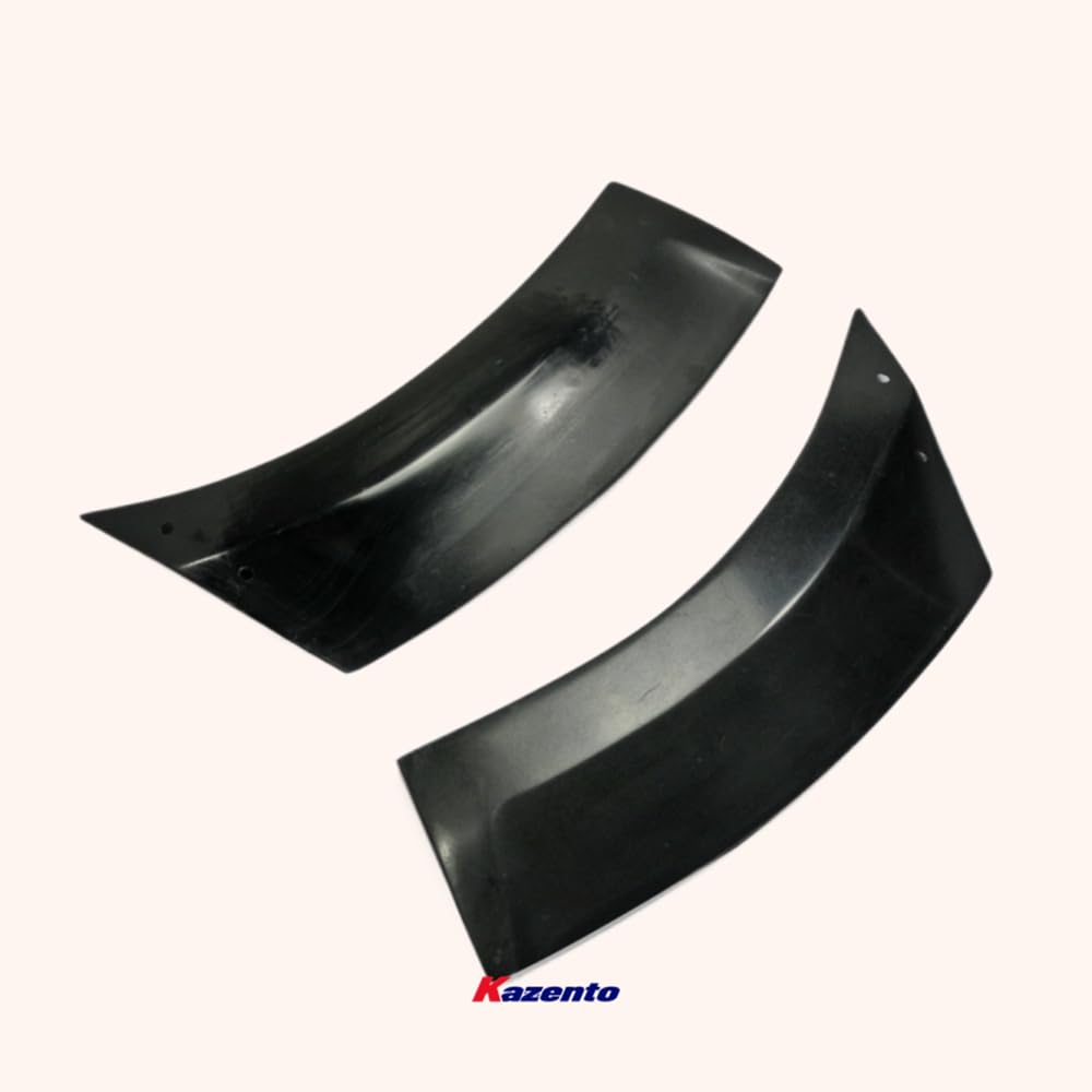 Kazento For Gtr R35 2013 Ver Vrs Style For Nissan Front Fender Extension (For Oe Late Front Bumper) Fiber Glass Kazento Carbon Parts 车身侧板 R35-FFX-LATE-FRP