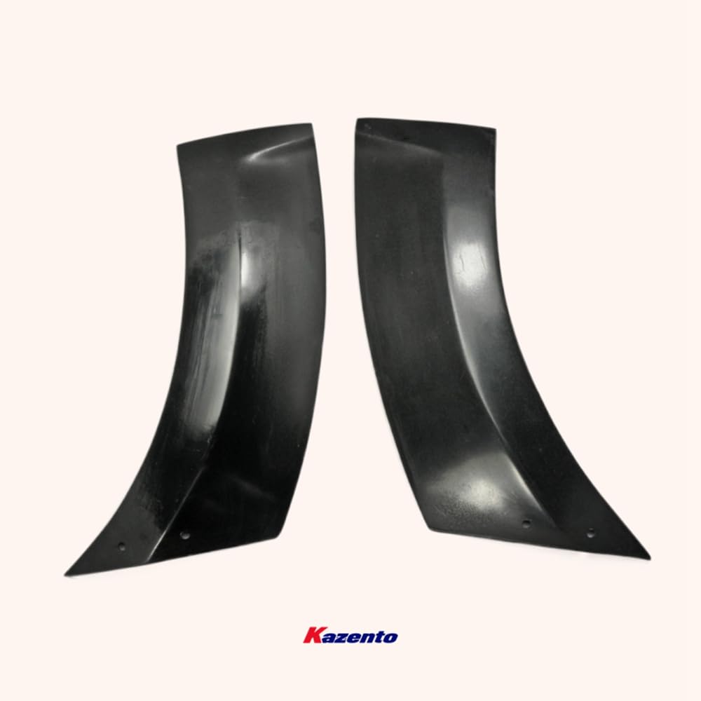 Kazento For Gtr R35 2013 Ver Vrs Style For Nissan Front Fender Extension (For Oe Late Front Bumper) Fiber Glass Kazento Carbon Parts 车身侧板 R35-FFX-LATE-FRP