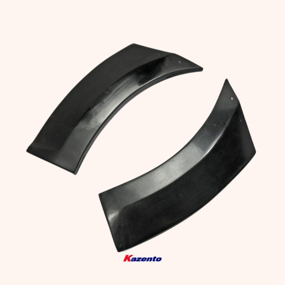 Kazento For Gtr R35 2013 Ver Vrs Style For Nissan Front Fender Extension (For Oe Late Front Bumper) Fiber Glass Kazento Carbon Parts 车身侧板 R35-FFX-LATE-FRP