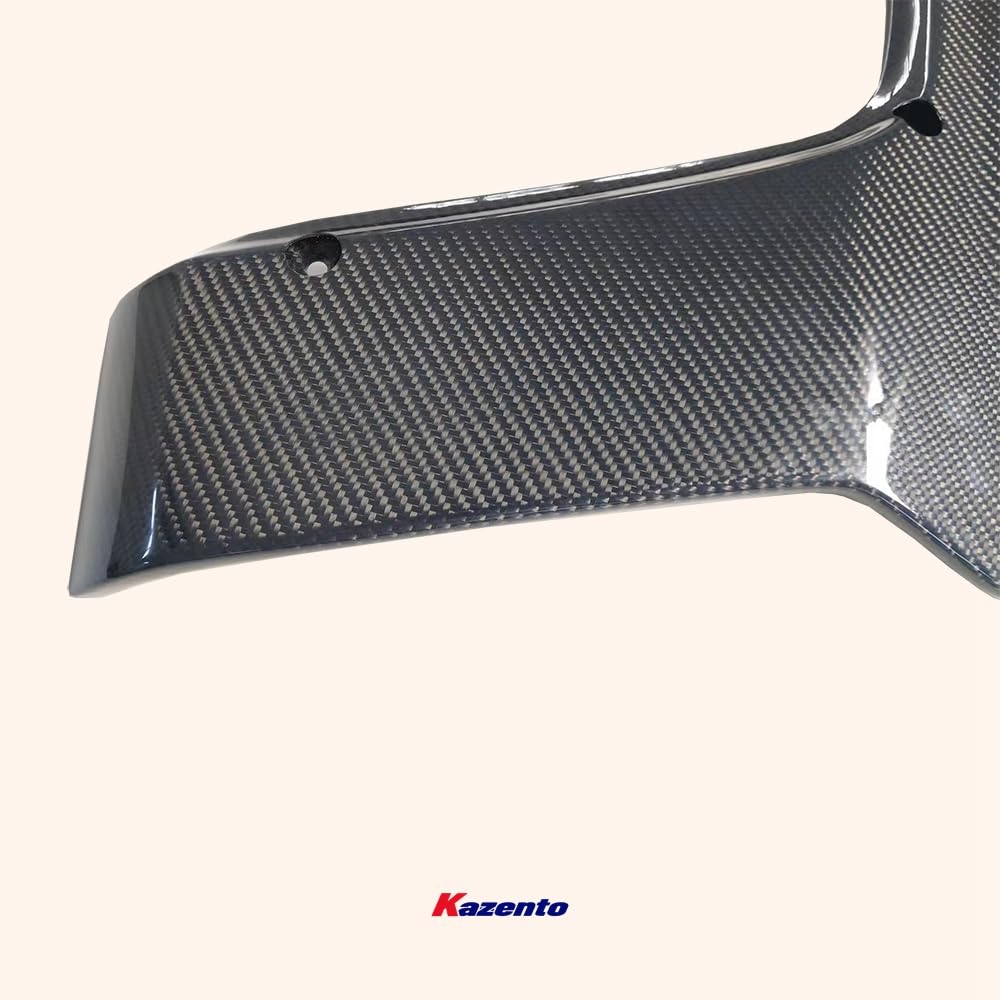 Kazento For GTR R35 2017 -2022 For Nissan Carbon Fiber VS Style Rear Bumper Lip Spat