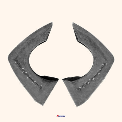 Kazento For Gtr R35 2017 My17 Grd Type For Nissan Wide Body Front Fender Fiber Glass Kazento Carbon Parts 车身侧板 R35-FF-GRD-FRP