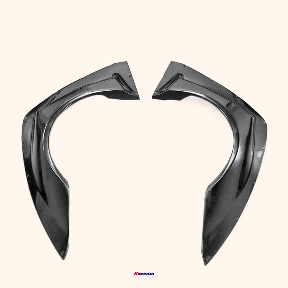 Kazento For Gtr R35 2017 My17 Grd Type For Nissan Wide Body Front Fender Fiber Glass Kazento Carbon Parts 车身侧板 R35-FF-GRD-FRP
