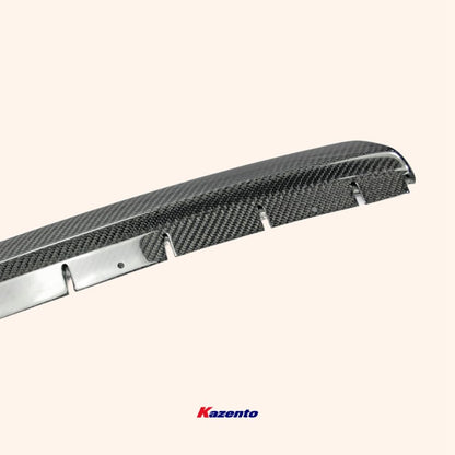 Kazento For GTR R35  2017ON OE For Nissan Rear Lip Diffuser Center Lip Panel Carbon Fiber