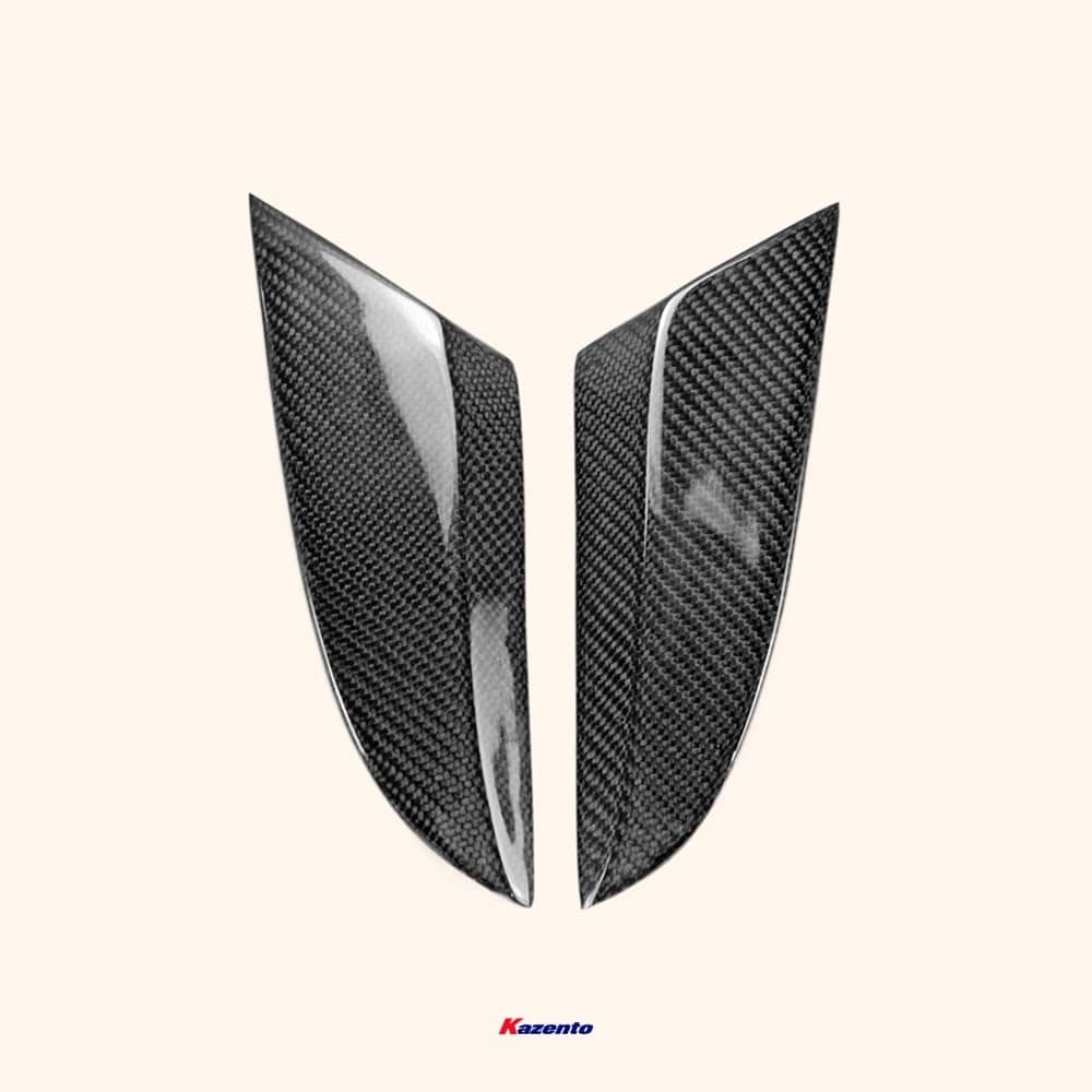 Kazento For Gtr R35 Epa For Nissan Front Fender Side Canard Carbon Fiber