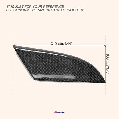 Kazento For Gtr R35 Epa For Nissan Front Fender Side Canard Carbon Fiber