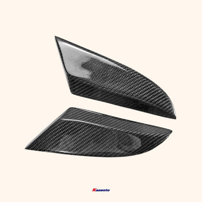 Kazento For Gtr R35 Epa For Nissan Front Fender Side Canard Carbon Fiber