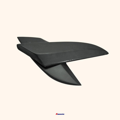 Kazento For Gtr R35 Epa For Nissan Front Fender Side Canard Fiber Glass