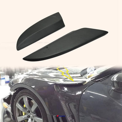 Kazento For Gtr R35 Epa For Nissan Front Fender Side Canard Fiber Glass