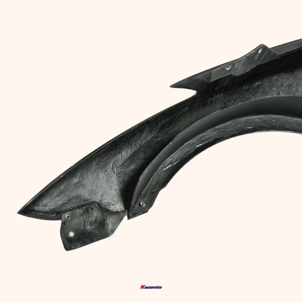 Kazento For Gtr R35 Epa For Nissan Front Fender With Louver Fin (Inc 6 Fins, Side Maker Use F51 Fuga) Partial Carbon Fiber(Canard+Louver) Kazento Carbon Parts 车身侧板 R35-FF-EPA-P29