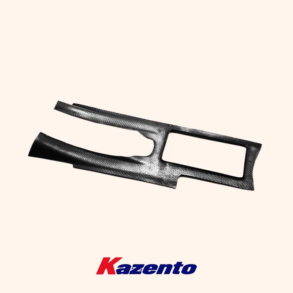 Kazento For GTR R35  For Nissan Carbon Fiber Interior Trim Center  Console Cover Panel LHD