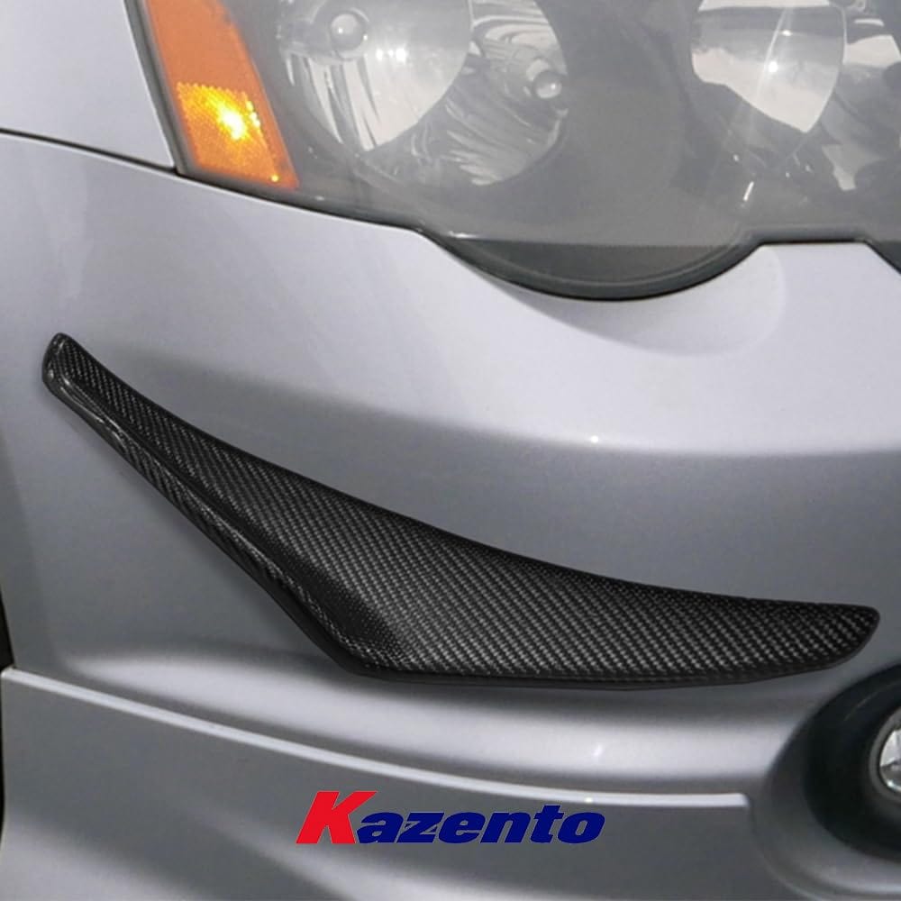 Kazento For Honda 02-06 Integra DC5 Acura RSX Carbon Fiber Front Bumper Splitter Canard Kazento Carbon Parts 车身侧板 DC5-CANA-CF