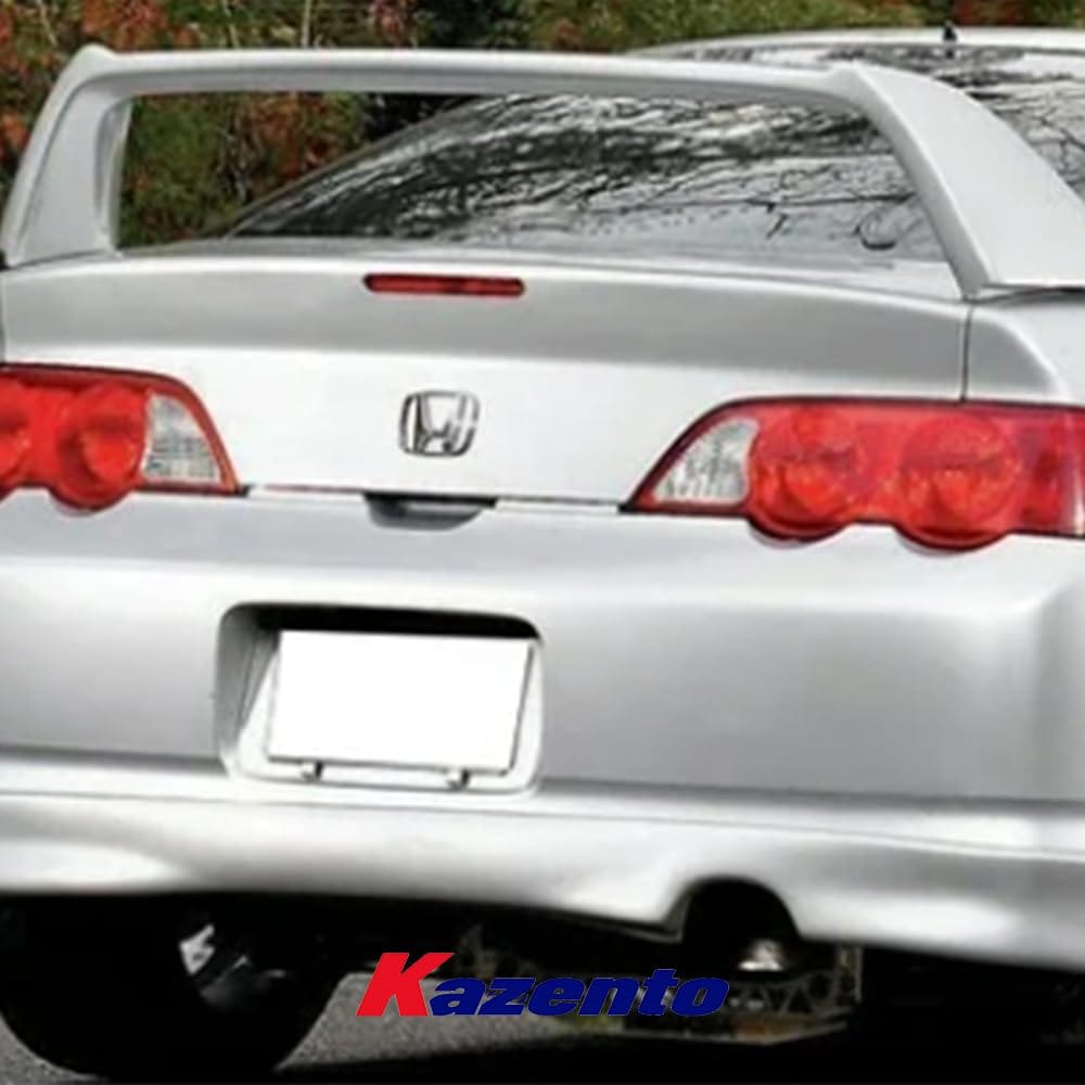 Kazento For Honda 02-06 Integra DC5 Acura RSX Carbon Fiber Rear Trunk Spoiler Wing Kazento Carbon Parts 车身侧板 DC5-RS-TYPER-CF