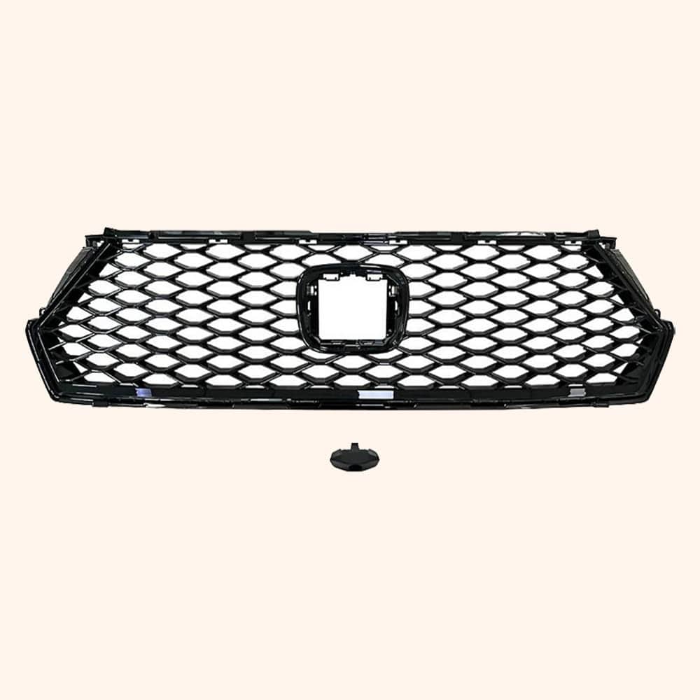 Kazento For Honda Accord CY Sedan 2023-24 ABS TypeR Style Front Center Grille Replace Kazento Carbon Parts 车身侧板 ACCORD11CY-FG-TR-ABS