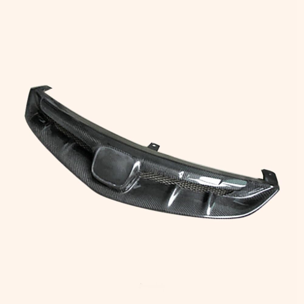 Kazento For HONDA Civic 06-08 FD2 MU2 Style Carbon Fiber Front Bumper Grill (JDM only)