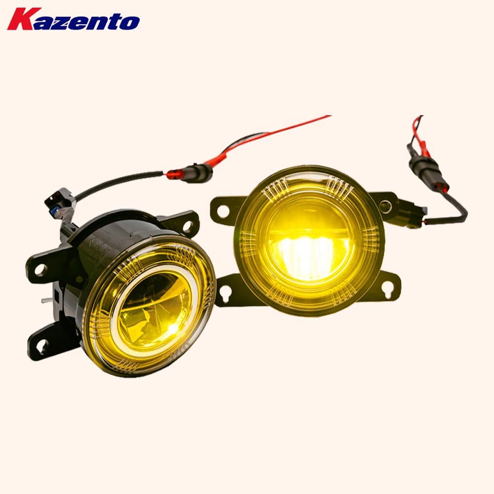 Kazento For Honda Civic 10th FC FK7 FK8 16-21 ABS Modified Front Bumper Fog Light Kazento Carbon Parts 车身侧板