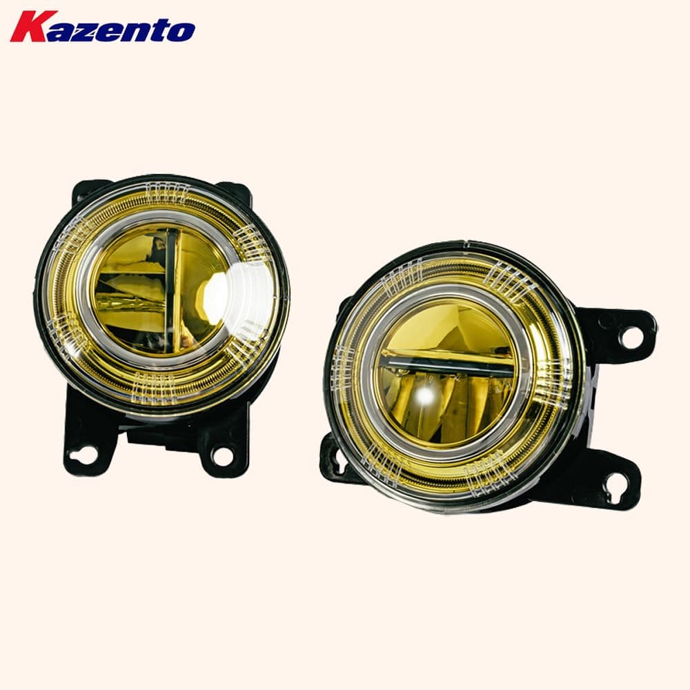Kazento For Honda Civic 10th FC FK7 FK8 16-21 ABS Modified Front Bumper Fog Light Kazento Carbon Parts 车身侧板