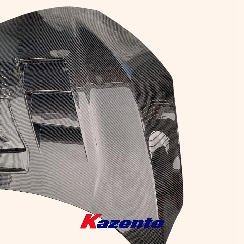 Kazento For Honda CIVIC 10th FC Sedan 16-20 EVO Style Cooling Vented Hood Carbon Fiber