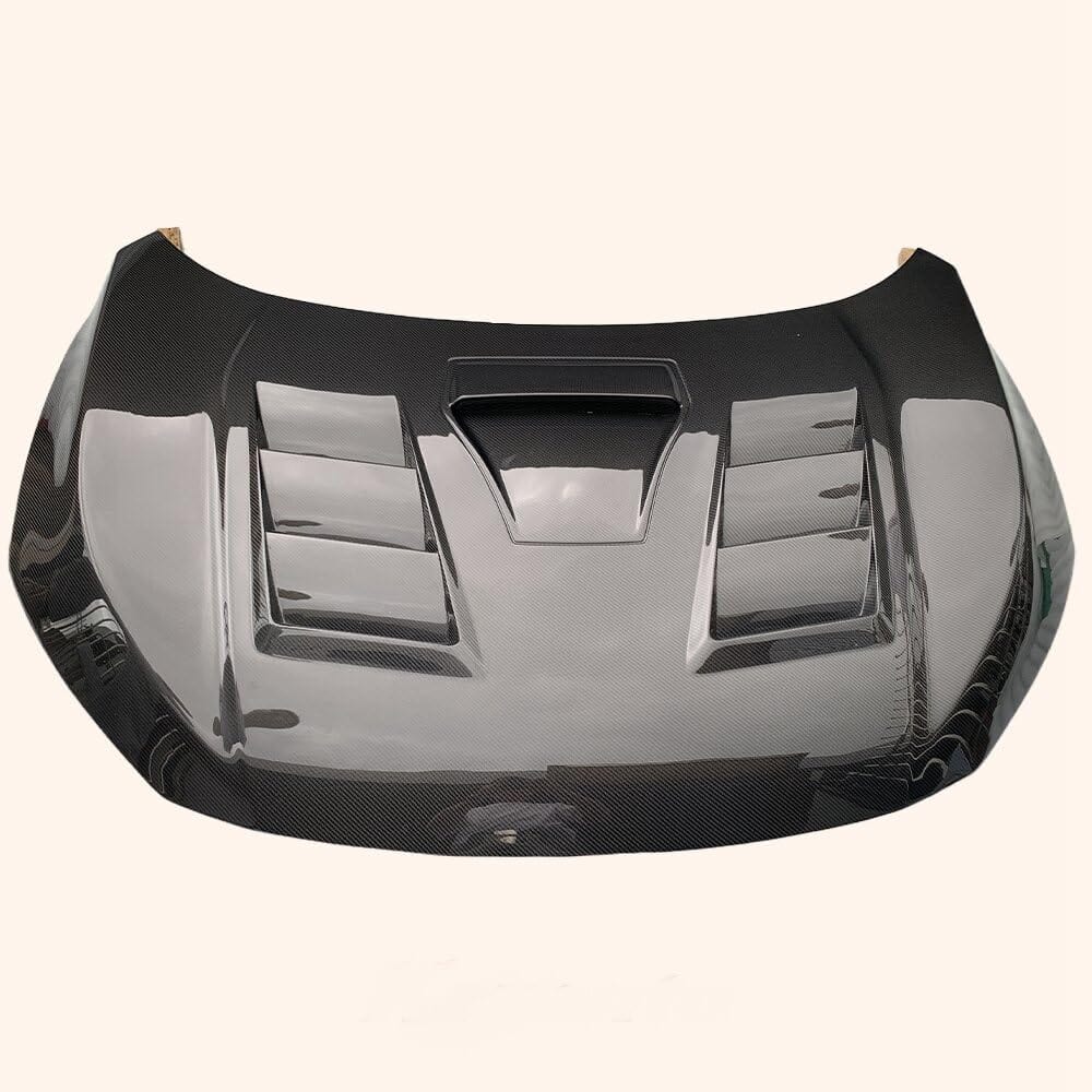 Kazento For Honda CIVIC 10th FC Sedan 16-20 EVO Style Cooling Vented Hood Carbon Fiber