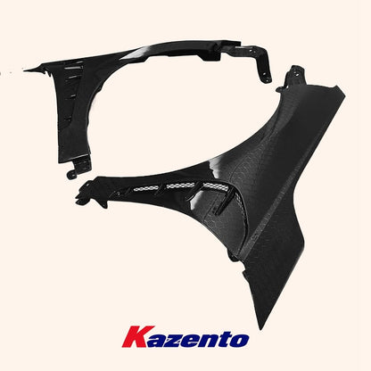 Kazento For Honda Civic 11th 2022 2023 FE1 (Sedan Only) Honeycom Carbon Fiber Vented Fender Kazento Carbon Parts 车身侧板 FL1-FF-V1-HCF