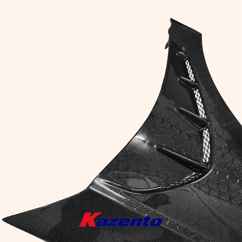 Kazento For Honda Civic 11th 2022 2023 FE1 (Sedan Only) Honeycom Carbon Fiber Vented Fender