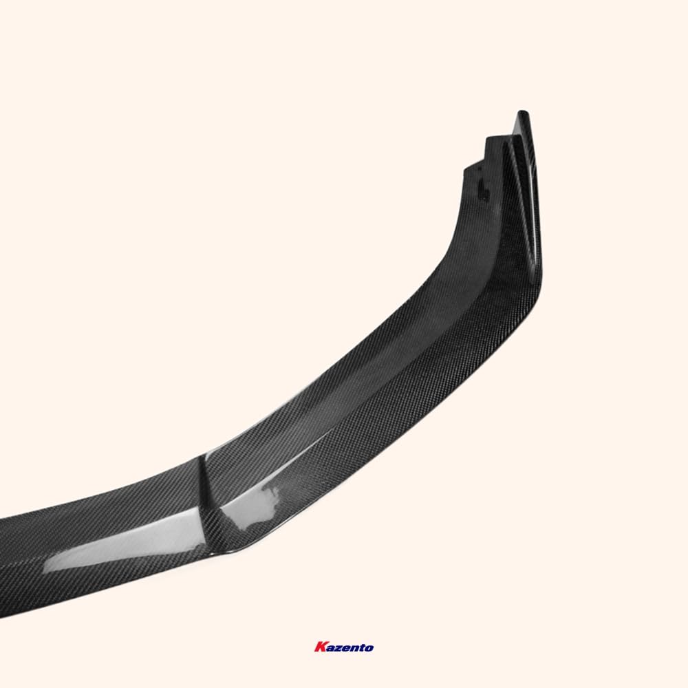 Kazento For HONDA Civic 16-18 10th Gen FC A-Style Carbon Fiber Front Bumper Lip Splitter Kazento Carbon Parts 车身侧板 FC-FL-AST-CF